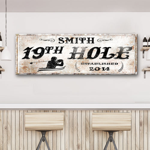 19th Hole Sign